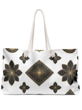 Vintage Louie luxurious floral weekender Bag